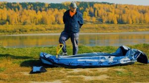 Лодка Grouper 310 распаковка.