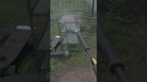Работа струйной трубки Karcher Vario Power VP 145 и грязевой фрезы Karcher DB 145
