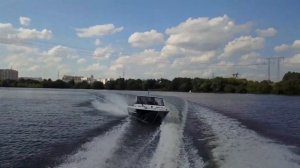 NorthSilver PRO 520 M прохождение кильватерного следа