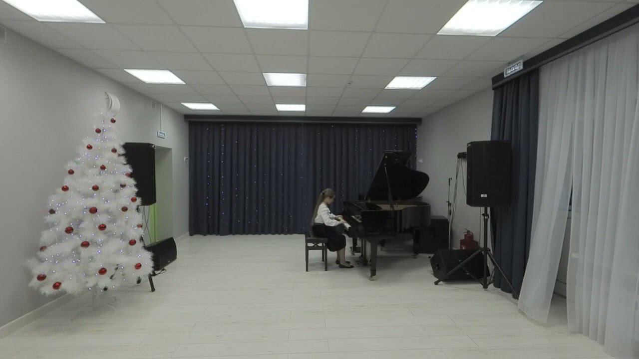 11. И.С.Бах Трехголосная инвенция соль минор смотреть онлайн