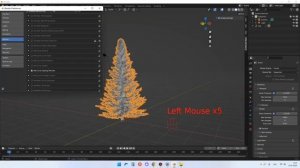 Создаём ёлочку в Blender 3D