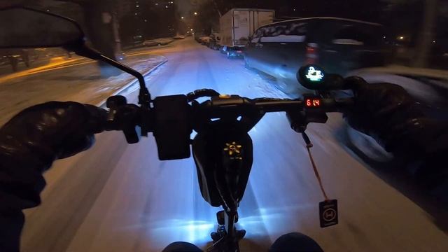 Электросамокат зимой Halten rs 03 лучше чем kugoo m4 pro тест драйв смотреть онлайн