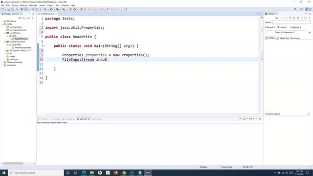 Selenium WebDriver Tutorial #41 - How to Read Data From Properties File