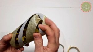 Ваза своими руками из стеклянной бутылки