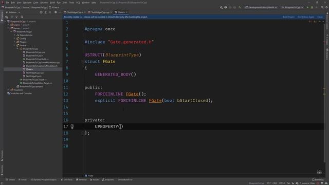 UE5 - Blueprints to C++ - The Gate Node