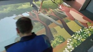 Интерактивный пол-установка продолжение 2