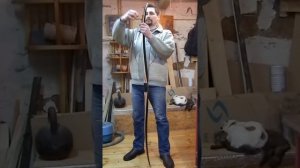 Как натянуть тетиву на лук. How to string a bow