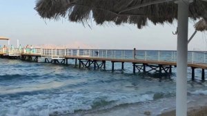 Пляж красного моря - Шарм эль Шейх, Египет. Январь 2021