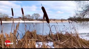 Рыбалка на Москва реке. Ловля щуки ранней весной. Зимняя Москва река