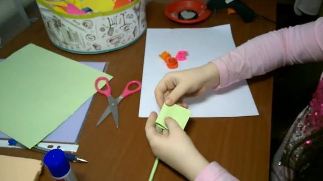 !!!_ Розовая клумба из бумаги (Детское творчество #2 Своими руками) Flowerbed смотреть онлайн