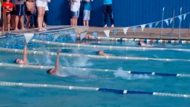 Чемпионат Запорожской Области по плаванию 2016г. Бассейн ШВСМ 133148 заплывы