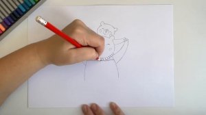 Как нарисовать маме подарок | Рисуем маму с ребенком | Маме подарок своими руками