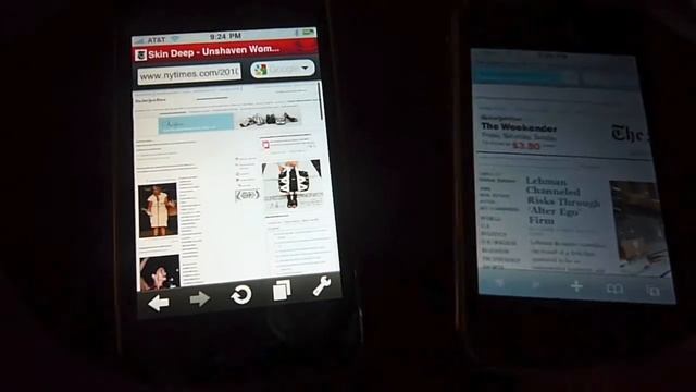 Opera Mini iPhone Speed Test смотреть онлайн
