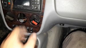 Вот почему не роботает климат контроль на Mercedes ML W163 Restayling