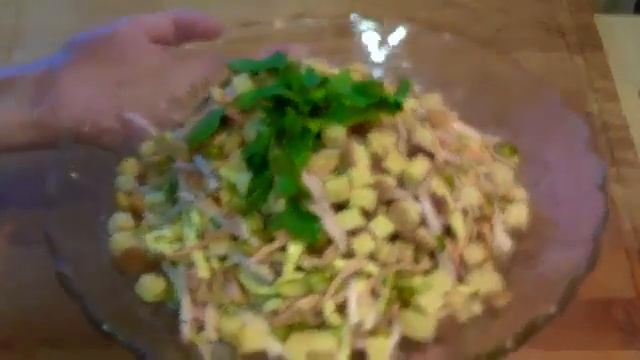 Домашние рецепты: салат к новогоднему столу Восточный мотив смотреть онлайн