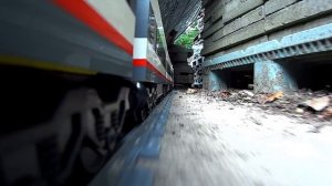 Super Long LEGO Train Track Setup Outdoor!