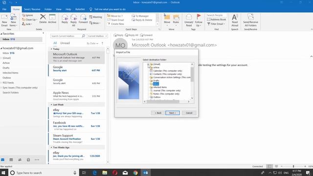 How to Export Gmail Contacts to Outlook смотреть онлайн