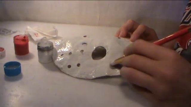 как сделать маску джейсона (часть 2) /how to make a mask of Jason смотреть онлайн