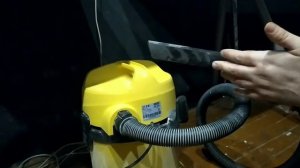 Краткий обзор пылесоса Karcher WD 3 P и некоторые лайф хаки при работе с ним