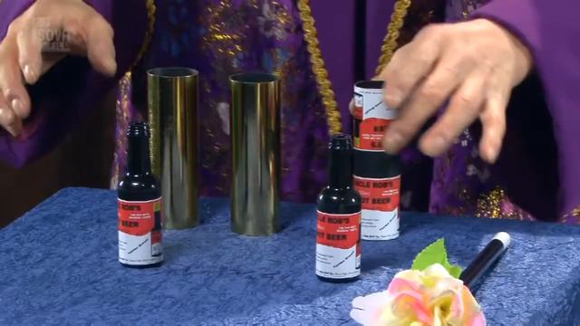 Фокус с цилиндрами и бутылками смотреть онлайн