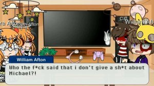 Afton Family React to Michael Afton Memes Part 1/2 creds in the desc??so much drama??