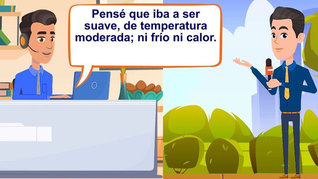 APRENDE ESPAÑOL: Hablando sobre el clima  Conversaciones para aprender español - LEARN SPANISH