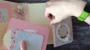 Обзор альбома для новорождённой/Скрапбукинг