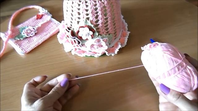 Панамка и сумочка крючком