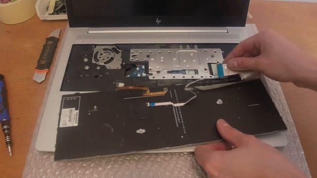 Hp ELiteBook 850 G5 Keyboard Replacement смотреть онлайн