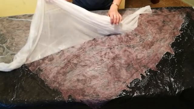 Бактус из шелка и шерсти с эффектом крэш смотреть онлайн