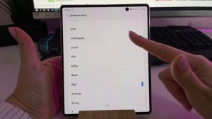 Как изменить язык системы на Samsung Galaxy Z Fold 2?
