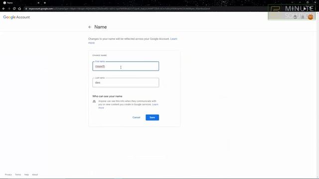 How to change name of your Gmail Account 2024 смотреть онлайн