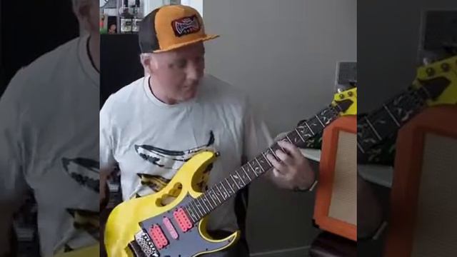 Ibanez Jem Jr Lead Guitar Solo смотреть онлайн