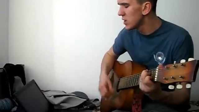 Хорошая песня под гитару!!! С днём рождения мама!!!! смотреть онлайн