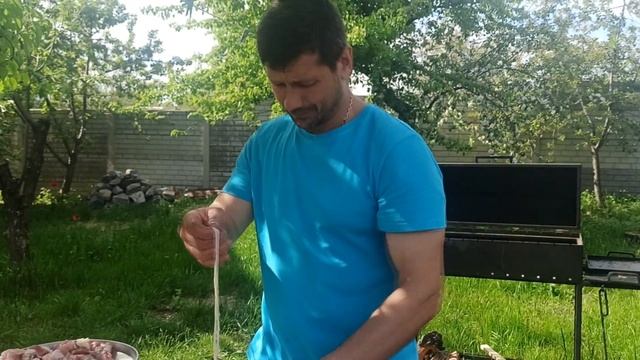 Домашние колбаски из бекона на мангале смотреть онлайн