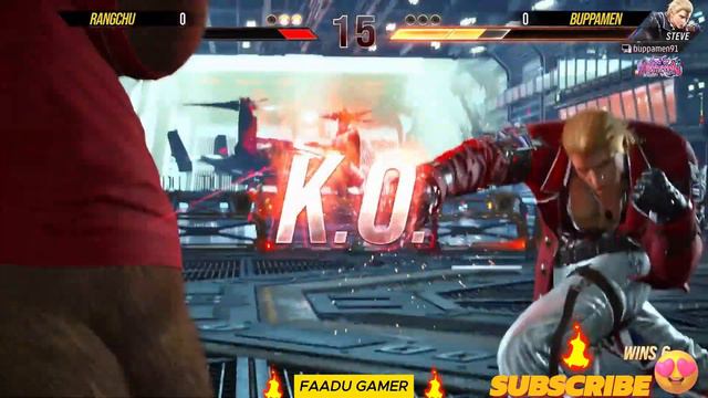 Tekken 8 👊 Rangchu (#2 Ranked Kuma) vs Buppamen (#1 Ranked Steve) High Level Gameplay 2024 смотреть онлайн