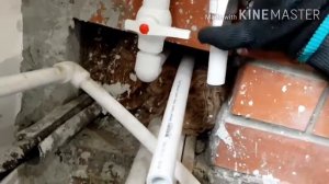Спаиваем разводку воды на газовый котёл!