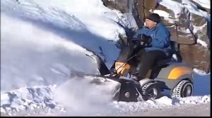 Снегоуборщик для райдера Stiga