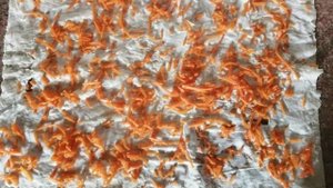 Рулет из лаваша с корейской морковкой и ветчиной