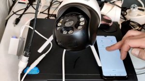 подключение WiFi камеры на приложении icsee, xmeye, icsee pro по кабелю