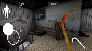 Playing as Grandpa in Granny and car escape || Ciber Hacker Mod Menu Outwitt Mod granny