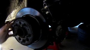 Parking brake repair volvo, replacing handbrake pads, volvo 240, 740, 940 // HowTo // ThatWhiteVolv
