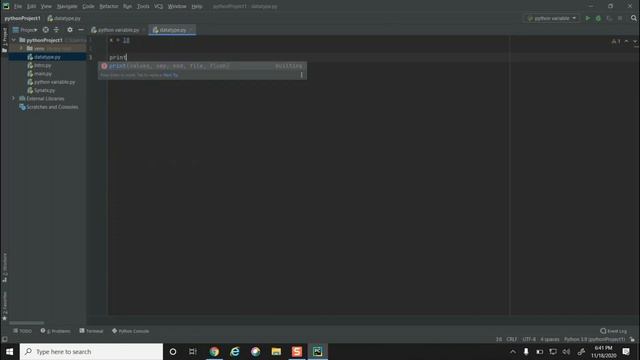 Python Tutorial | Python Datatypes | [Part 4]