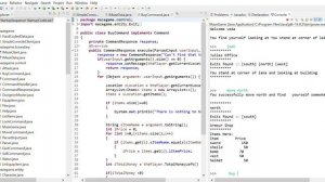 eclipse workspace  Maze game java program  Lab 7 and 8