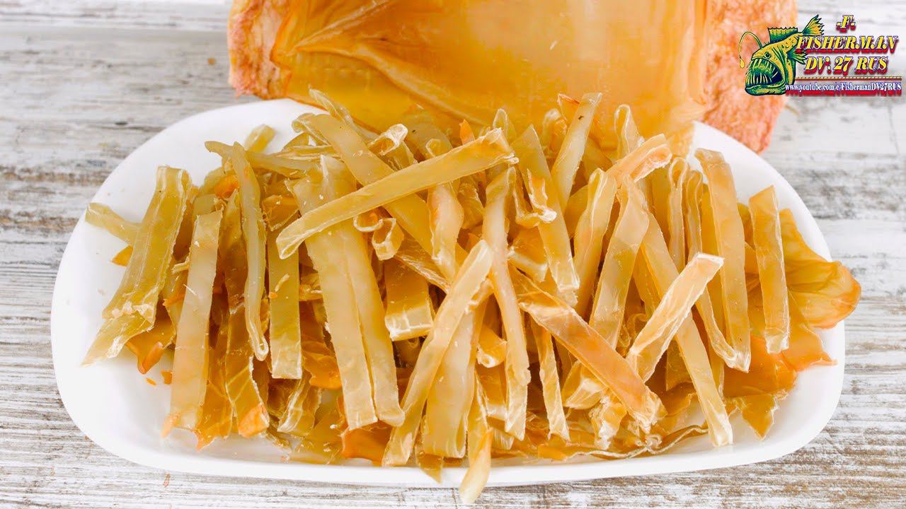 Вяленый кальмар к пиву, вкуснее чем в магазине это просто, рецепты из рыбы от fisherman dv 27rus
