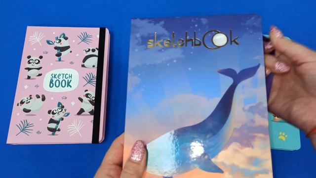 СКЕТЧБУК А5. ВЕСЁЛЫЕ ПАНДЫ. МОПСЫ И КОТЯТА. КИТ. смотреть онлайн