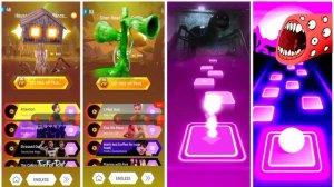 HOUSE HEAD vs HULK SIREN HEAD vs SUPER THOMES vs TRAIN EATER I TILES HOP EDM RUSH, MUSIC GAMES