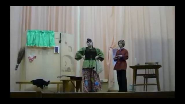 Сказка про Бабу Ягу, её сына Цыпу, царевну- Матвевну и сундук с вениками смотреть онлайн