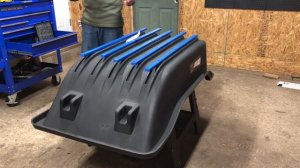 Installing hyfax on Otter small, ultra-wide sled