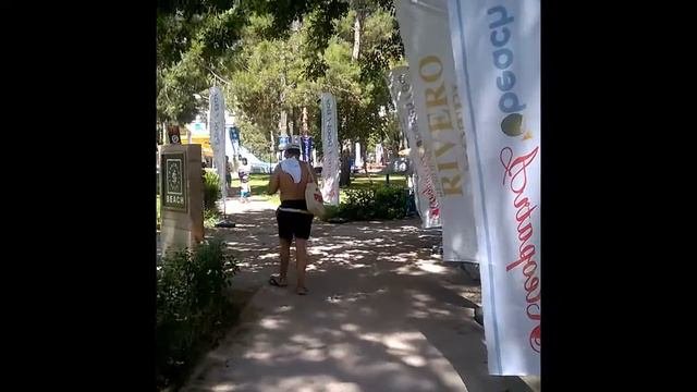 Кемер/Ривьера парк отель/Обзор пляжа ,территории.